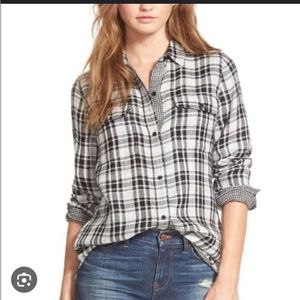 Madewell Kemp Plaid Ex-Boyfriend shirt
